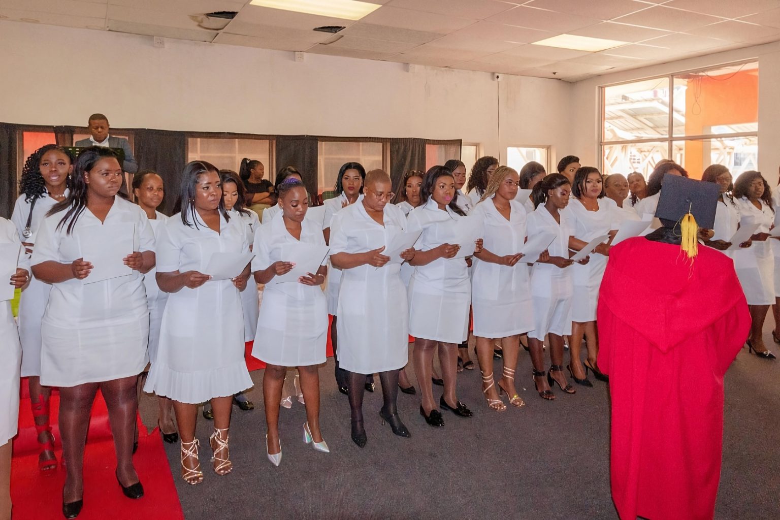 Newly qualified healthcare workers