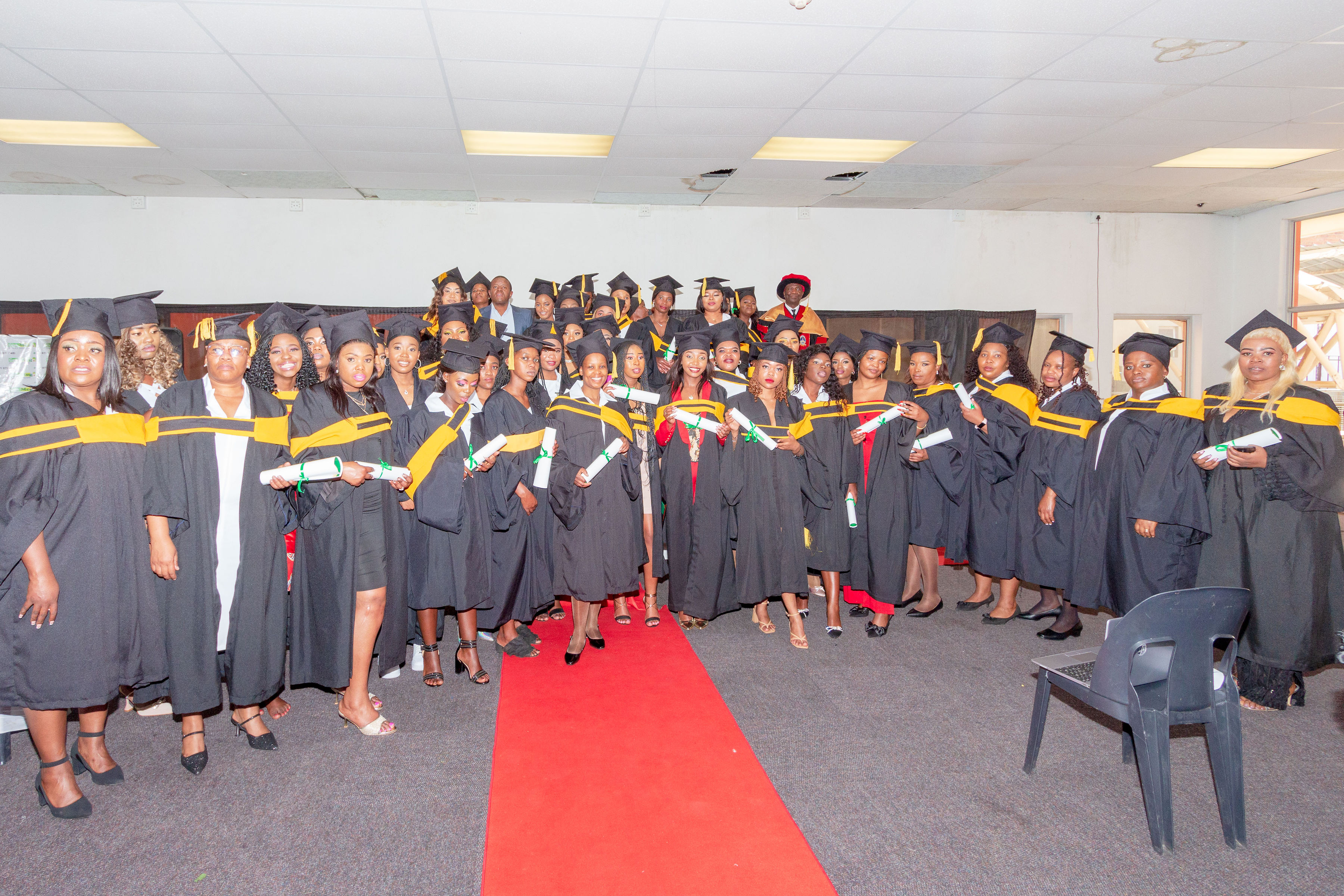 Our proud graduating class